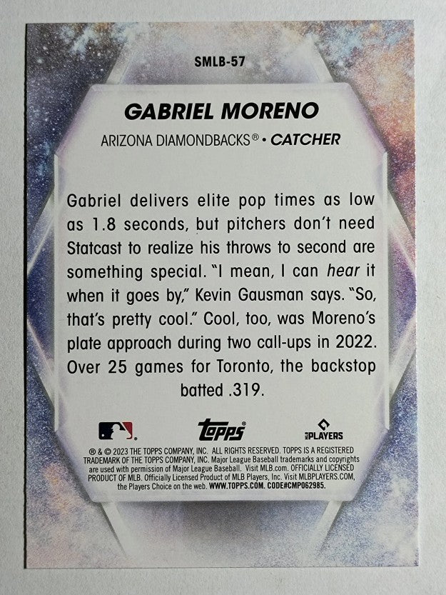 2023 Topps Stars of MLB #SMLB57 Gabriel Moreno