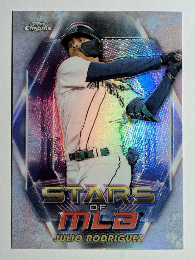 2023 Topps Stars of MLB Chrome #SMLBC16 Julio Rodriguez