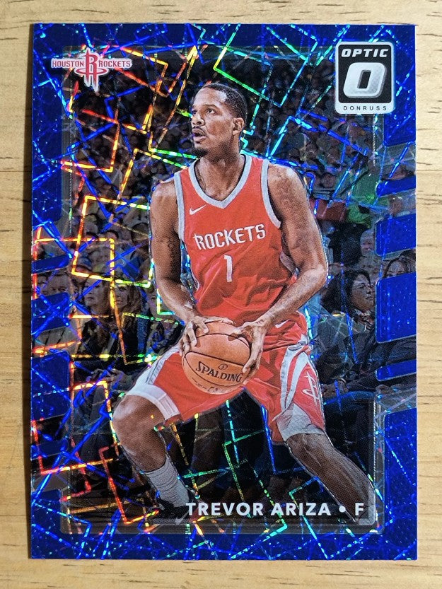2017-18 Donruss Optic Blue Velocity #54 Trevor Ariza
