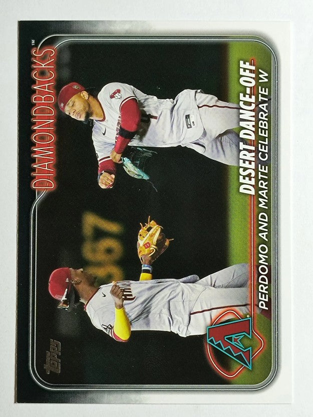 2024 Topps #190 Geraldo Perdomo/Ketel Marte CL