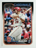 2024 Topps #207 Luken Baker RC