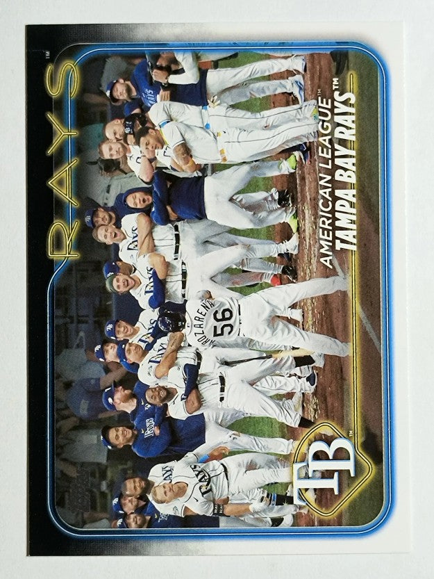 2024 Topps #211 Tampa Bay Rays TC