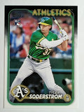 2024 Topps #244 Tyler Soderstrom RC
