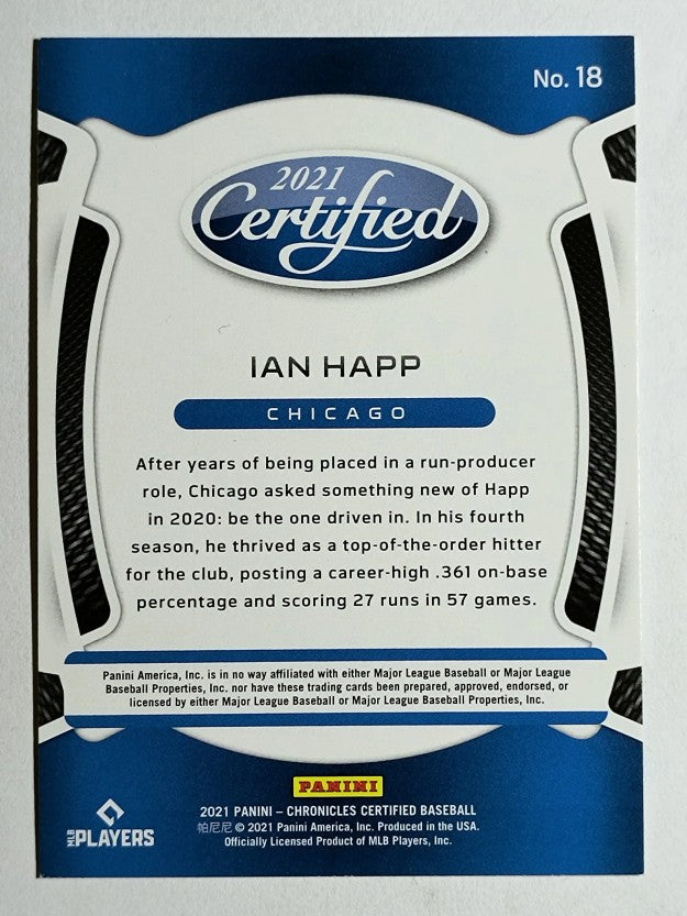 2021 Certified #18 Ian Happ
