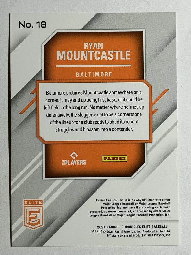 2021 Elite #18 Ryan Mountcastle RC