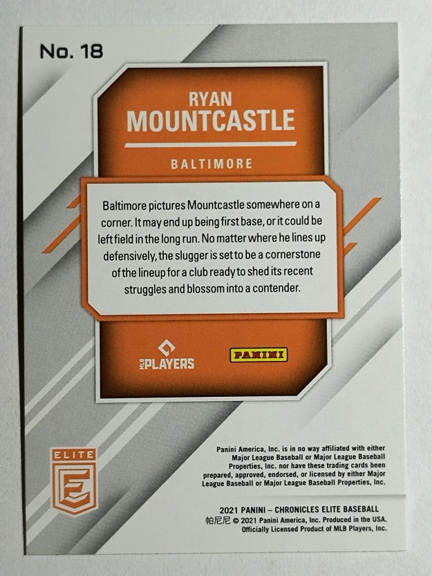 2021 Elite #18 Ryan Mountcastle RC