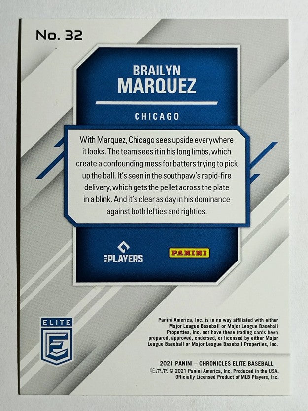 2021 Elite #32 Brailyn Marquez RC