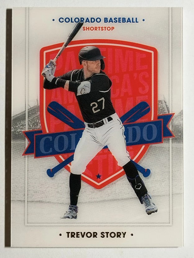 2021 Panini America's Pastime #37 Trevor Story