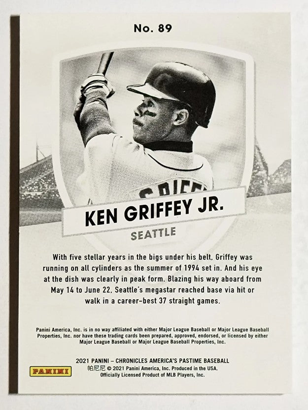 2021 Panini America's Pastime #89 Ken Griffey Jr.