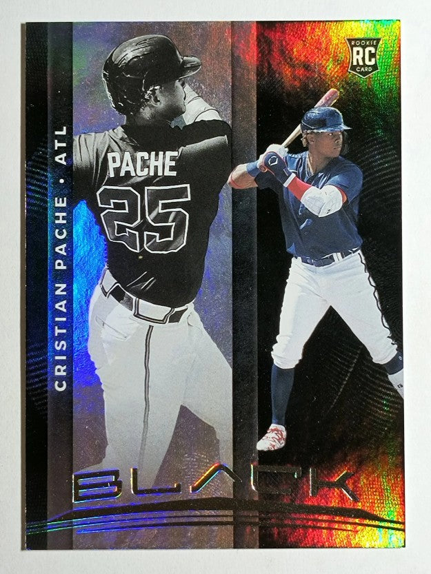 2021 Panini Black #1 Cristian Pache RC