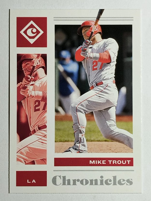 2021 Panini Chronicles #27 Mike Trout