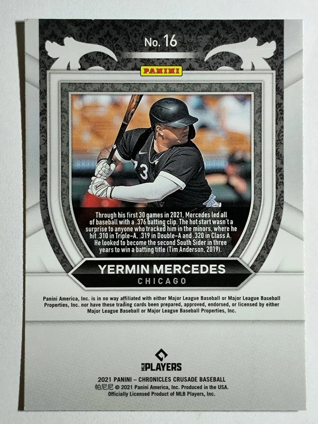 2021 Panini Crusade #16 Yermin Mercedes RC