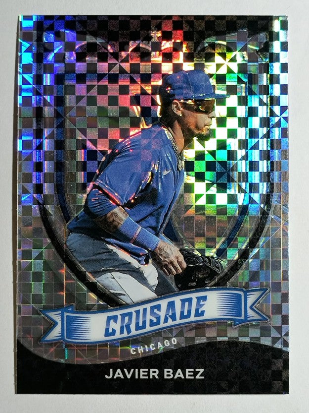 2021 Panini Crusade Building Blocks #6 Javier Baez