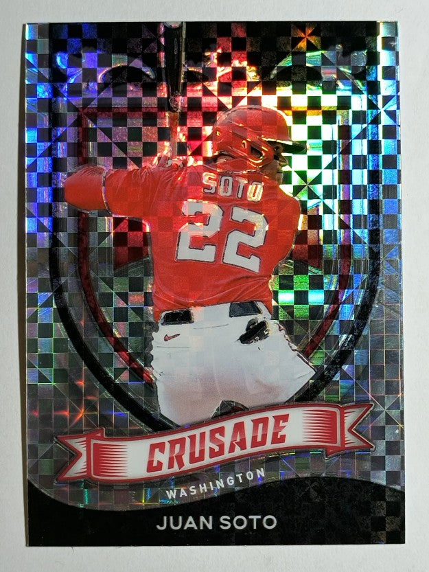 2021 Panini Crusade Building Blocks #18 Juan Soto