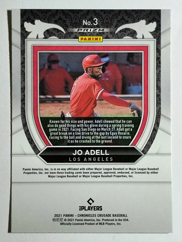 2021 Panini Crusade Holo #3 Jo Adell