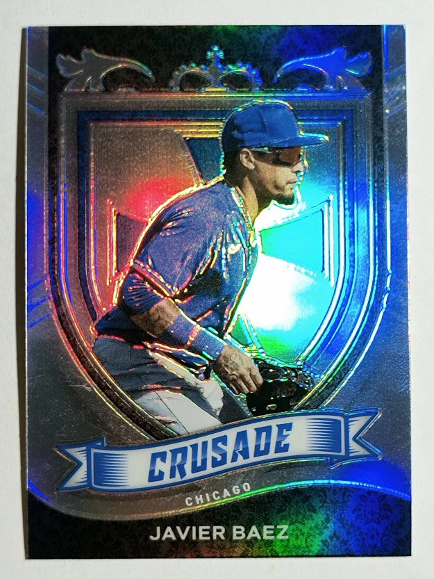 2021 Panini Crusade Holo #6 Javier Baez