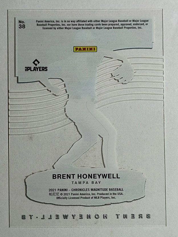 2021 Panini Magnitude #38 Brent Honeywell RC