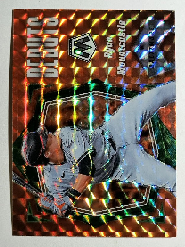 2021 Panini Mosaic Debuts Mosaic Green #17 Ryan Mountcastle