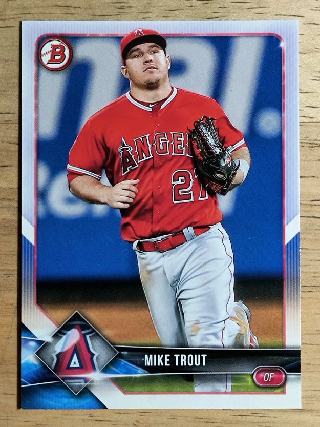 2018 Bowman #1 Mike Trout