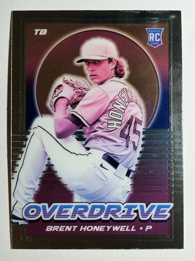 2021 Panini Overdrive #25 Brent Honeywell RC