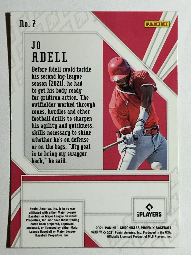2021 Panini Phoenix #7 Jo Adell RC
