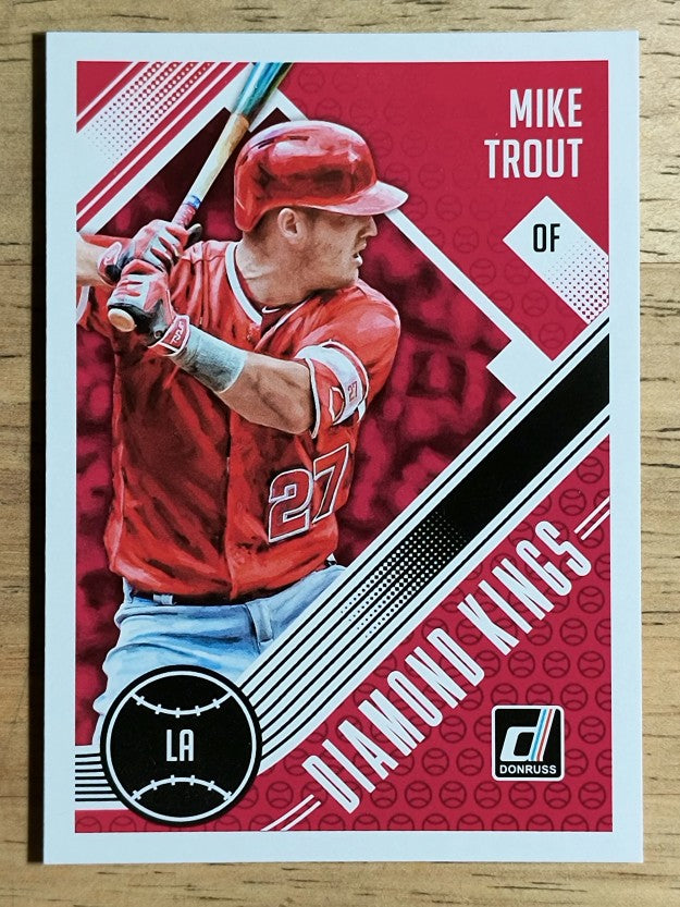 2018 Donruss #13 Mike Trout DK
