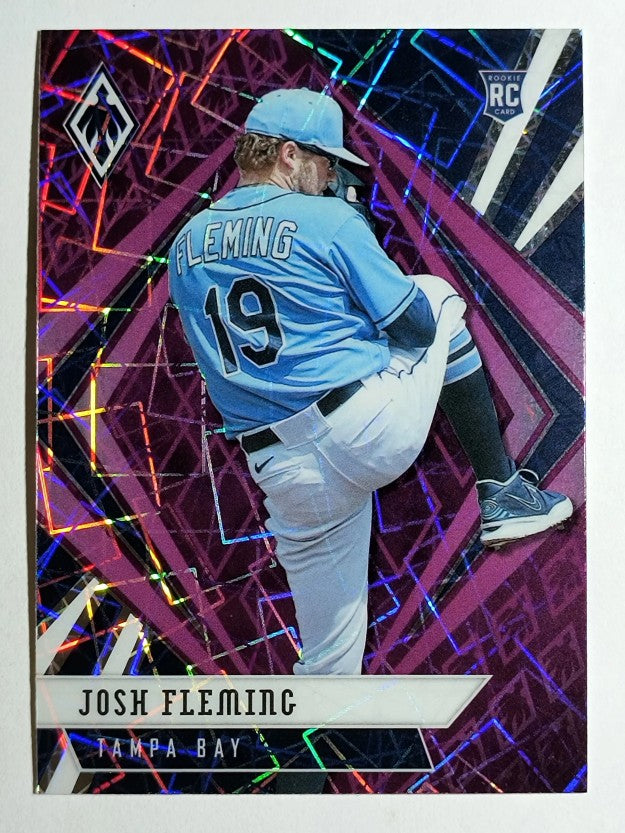 2021 Panini Phoenix Purple Velocity #13 Josh Fleming