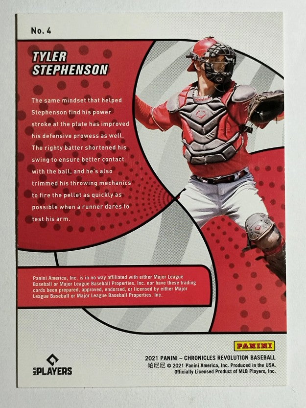 2021 Panini Revolution #4 Tyler Stephenson RC