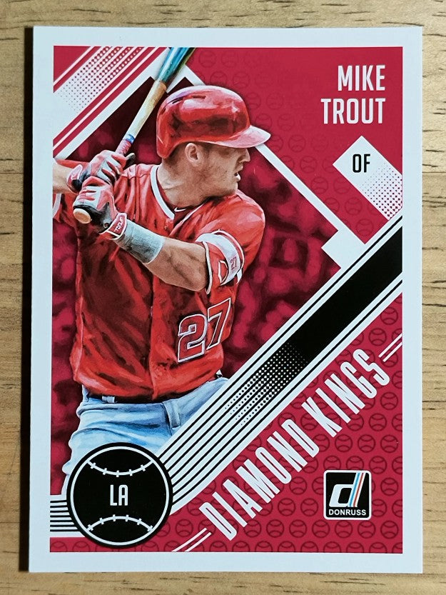 2018 Donruss #13 Mike Trout DK