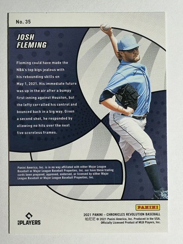 2021 Panini Revolution #35 Josh Fleming RC