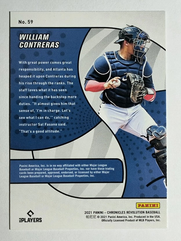 2021 Panini Revolution #59 William Contreras RC