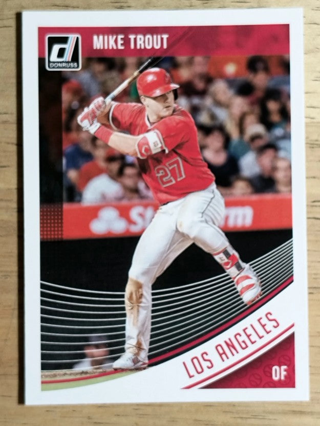 2018 Donruss #155 Mike Trout