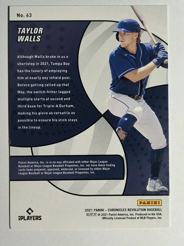 2021 Panini Revolution #63 Taylor Walls RC