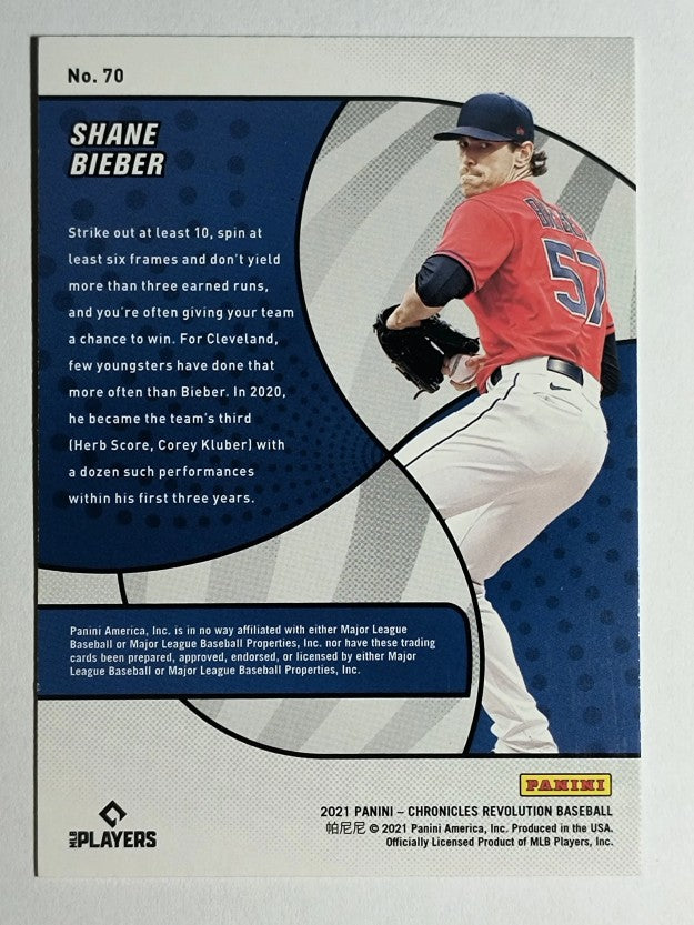 2021 Panini Revolution #70 Shane Bieber