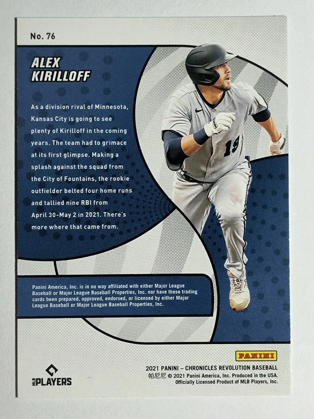 2021 Panini Revolution #76 Alex Kirilloff RC