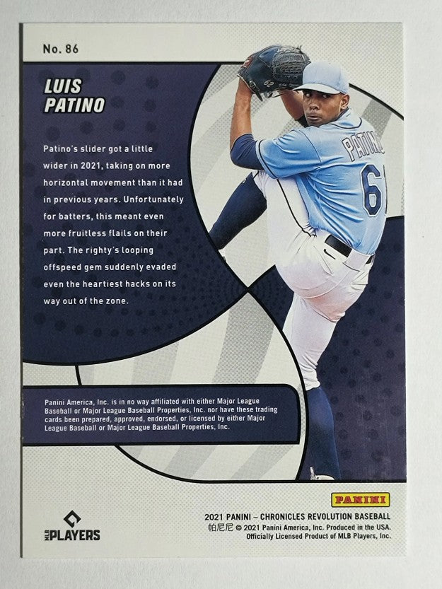 2021 Panini Revolution #86 Luis Patino RC