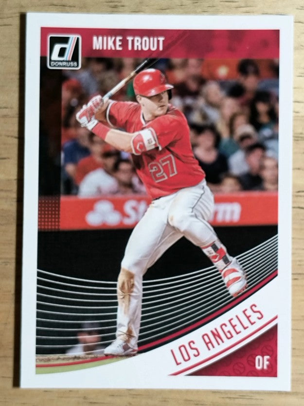 2018 Donruss #155 Mike Trout