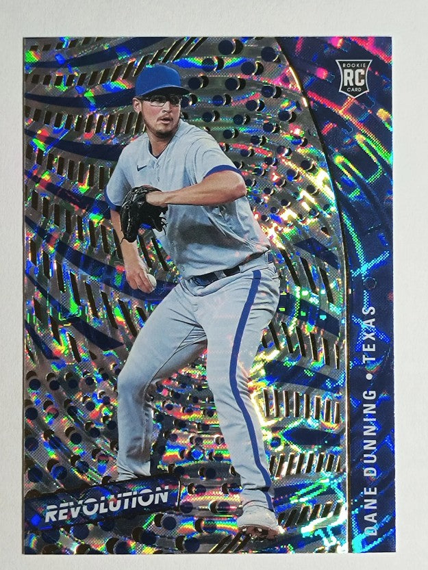2021 Panini Revolution Fractal #45 Dane Dunning
