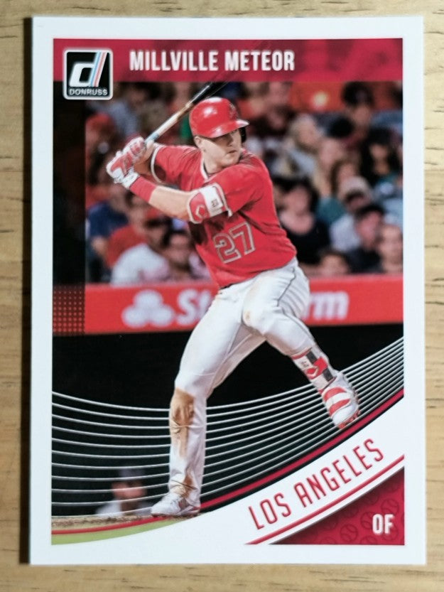 2018 Donruss Variations #155 Mike Trout