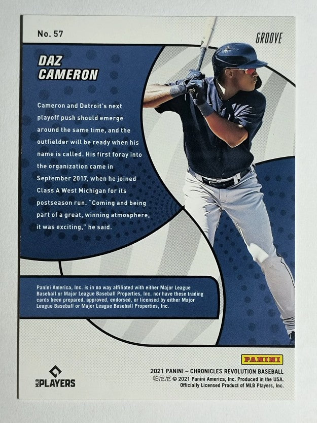 2021 Panini Revolution Groove #57 Daz Cameron