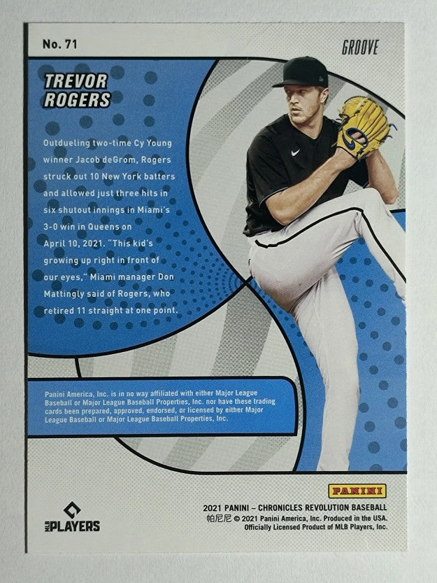 2021 Panini Revolution Groove #71 Trevor Rogers