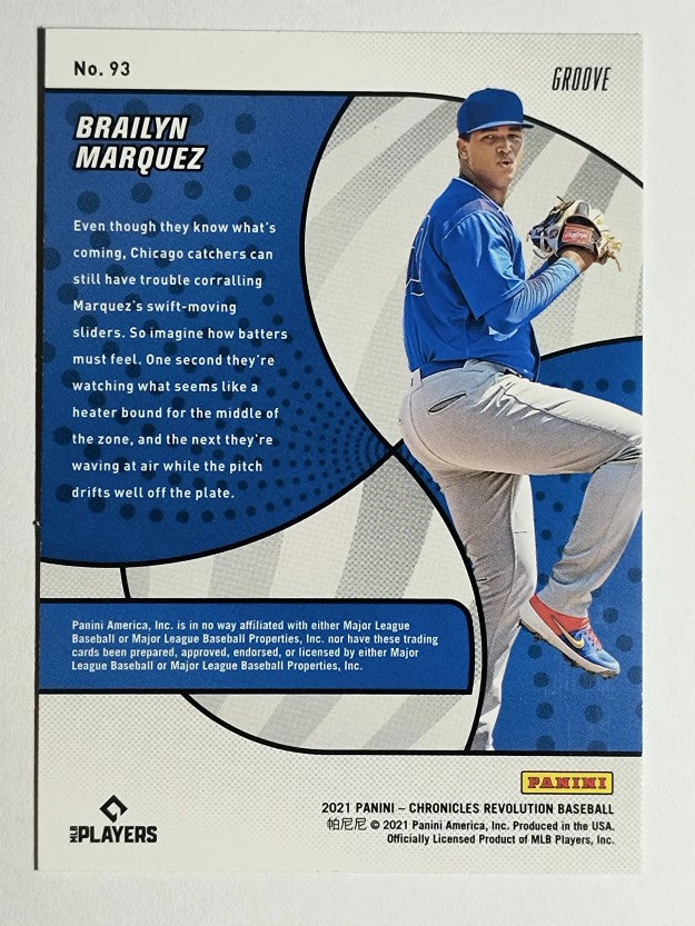 2021 Panini Revolution Groove #93 Brailyn Marquez