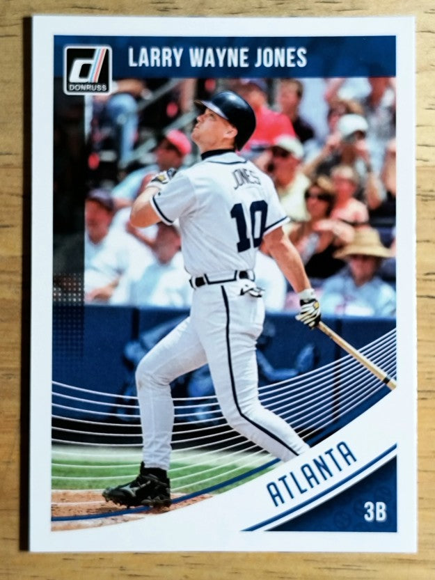 2018 Donruss Variations #195 Chipper Jones