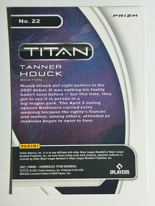 2021 Panini Titan Building Blocks #22 Tanner Houck