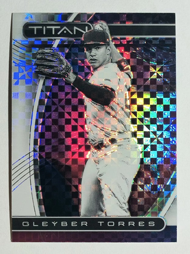 2021 Panini Titan Building Blocks #24 Gleyber Torres