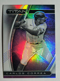 2021 Panini Titan Holo #21 Carlos Correa