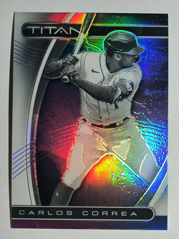 2021 Panini Titan Holo #21 Carlos Correa