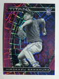 2021 Panini Titan Purple Velocity #23 Hirokazu Sawamura