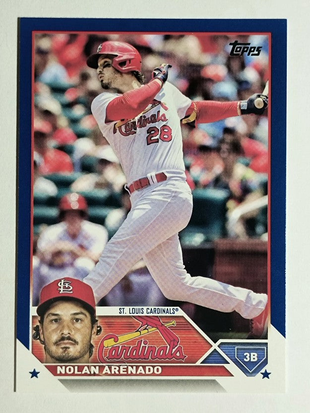 2023 Topps Royal Blue #500 Nolan Arenado
