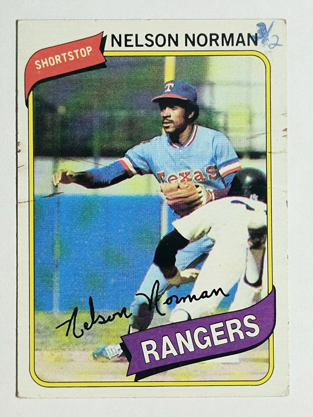 1980 Topps #518 Nelson Norman RC (GOOD)